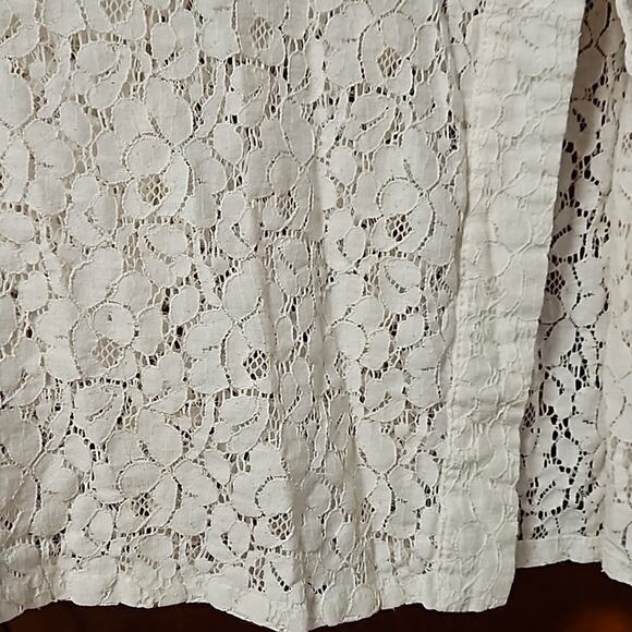 Lace Crop Coverlet Top size L - Picture 7 of 10